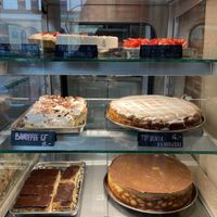 Cakes and tartelettes  at Baja Wegańska Cukiernia in Warsaw