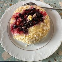 Pastry at Baja Wegańska Cukiernia in Warsaw