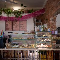   at Baja Wegańska Cukiernia in Warsaw