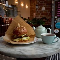   at Baja Wegańska Cukiernia in Warsaw