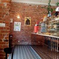 Interior at Baja Wegańska Cukiernia in Warsaw