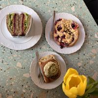   at Baja Wegańska Cukiernia in Warsaw