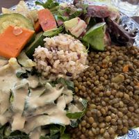 Todays plate  at Shangri-la Buddha in Albany