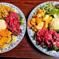 Moderate plate vs full plate at Shangri-la Buddha in Albany