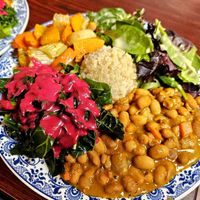 Today's plate at Shangri-la Buddha in Albany