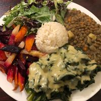 Dinner (full size) at Shangri-la Buddha in Albany