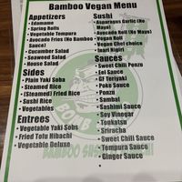   at Bamboo Sushi & Hibachi in Fort Walton Beach