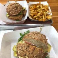 Vegan Seitan Sandwiches w/ Old Bay fries   at Sandwich in Camp Hill