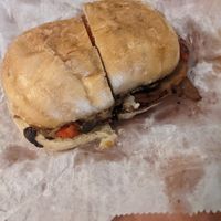 Seitan cheese steak at Sandwich in Camp Hill