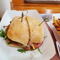 Seitan sandwich at Sandwich in Camp Hill