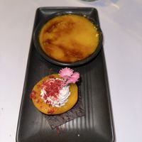 Creme brulee  at Dockside in Wellington