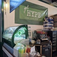 market stand  at HYPE - Maybe closed in York