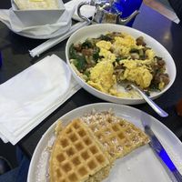 Huge portions!  at Black & Blue Diner in Las Vegas