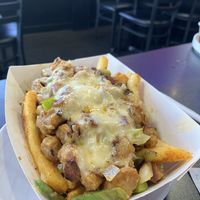 Loaded fries  at Black & Blue Diner in Las Vegas