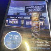  #Veganuary at Black & Blue Diner in Las Vegas