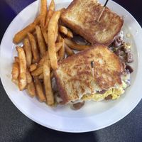 Steak sandwich   at Black & Blue Diner in Las Vegas