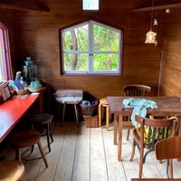 Dining space at Fuku Mame in Nanjo
