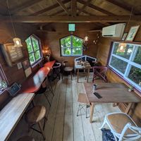 Small room to enjoy the food at Fuku Mame in Nanjo