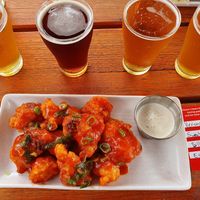 Cauli 'wings' at Slipstream Brewing Company in Yeerongpilly