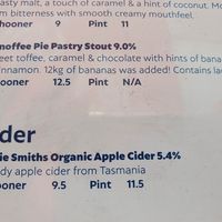 Stout is amazing at Slipstream Brewing Company in Yeerongpilly