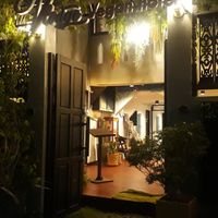 Outside at Vlodge Vegan Hotel in Chiang Mai