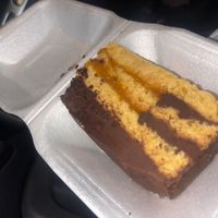 Jaffa cake cake   at Milton Chippy in Stoke-on-trent