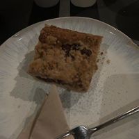 Cherry streusel cake   #Veganuary at Das Nest in Mainz