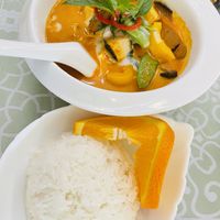 Chu chee pla curry  at Yaowarat in Toronto