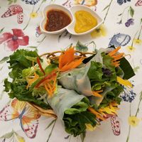 Veggie Fresh Rolls at Yaowarat in Toronto