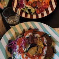 Falafel salads at Mifuku サンドイッチ - Maybe closed in Osaka