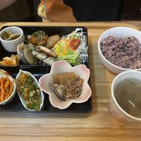 11 herbs medial tea included  at Cafe Ren - Nakagyo in Kyoto