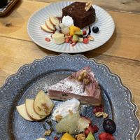 Cakes yummy too  at Cafe Ren - Nakagyo in Kyoto