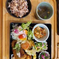 Set menu at Cafe Ren - Nakagyo in Kyoto