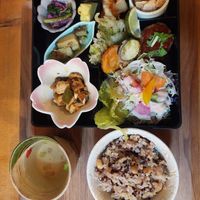 Set menu at Cafe Ren - Nakagyo in Kyoto