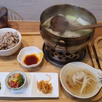 Chinese hot pot at Cafe Ren - Nakagyo in Kyoto