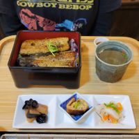 Vegan eel bowl! #Veganuary at Cafe Ren - Nakagyo in Kyoto