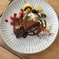 Chocolaté cake at Cafe Ren - Nakagyo in Kyoto