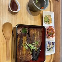 Eel  at Cafe Ren - Nakagyo in Kyoto
