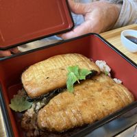 Eel  at Cafe Ren - Nakagyo in Kyoto