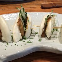 Nice buns at Franchia Vegan Cafe in New York City