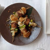 Vegan yakitori galore at Franchia Vegan Cafe in New York City