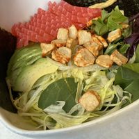 Vegan Chirashi Bowl at Franchia Vegan Cafe in New York City