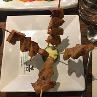 BBQ Satay  at Franchia Vegan Cafe in New York City