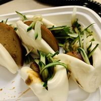 Peking buns this was one of my favorite!   at Franchia Vegan Cafe in New York City
