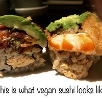 I mean, c’mon… Go here😄  at Franchia Vegan Cafe in New York City