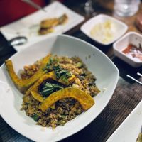 Kabocha bibimbap   at Franchia Vegan Cafe in New York City