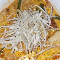 Spicy penang at Franchia Vegan Cafe in New York City