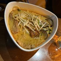 Penang Noodles - rated by my partner as 10/10 best he’s ever had    at Franchia Vegan Cafe in New York City