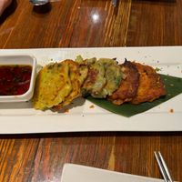 Jeon Combo at Franchia Vegan Cafe in New York City
