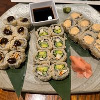 Roll Combo at Franchia Vegan Cafe in New York City